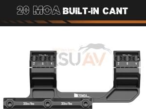 DiscoveryOpt 30 mm Heavy Duty Cantilever Montaj 20 Moa Açılı Dürbün Ayağı