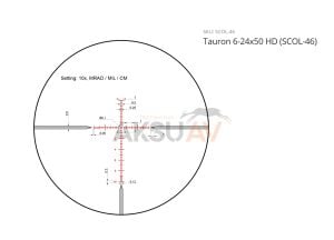 Vector Optics Taurus 6-24x50 HD SFP Tüfek Dürbünü (Tauron)