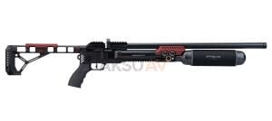 Effecto Spark Kırmızı PCP Havalı Tüfek (Karbon Tüp - 500 cc)