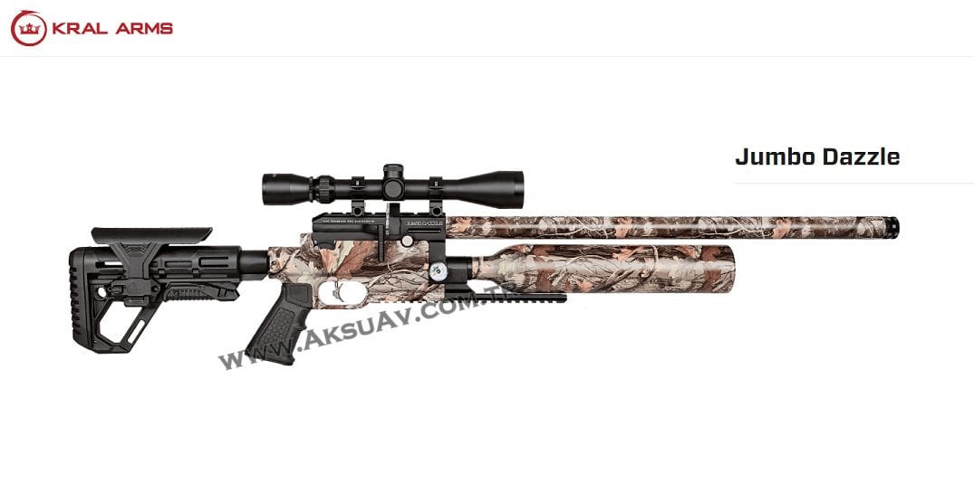Kral Puncher Jumbo Dazzle Camo PCP Havalı Tüfek
