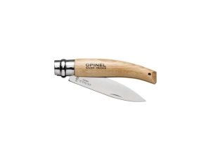 Opinel Inox Kayın Saplı 8 No Bağ Çakısı