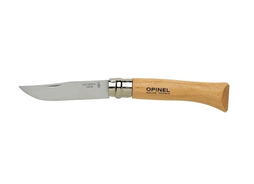 Opinel Inox Kayın Saplı 10 No Çakı