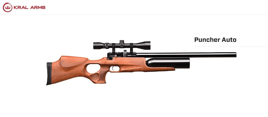 Kral Puncher Jumbo Yarı Otomatik PCP Havalı Tüfek