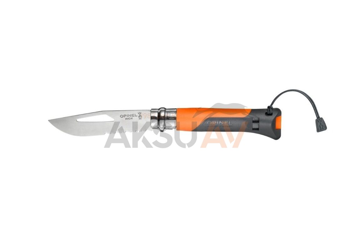Opinel Inox 8 No Outdoor Turuncu Çakı