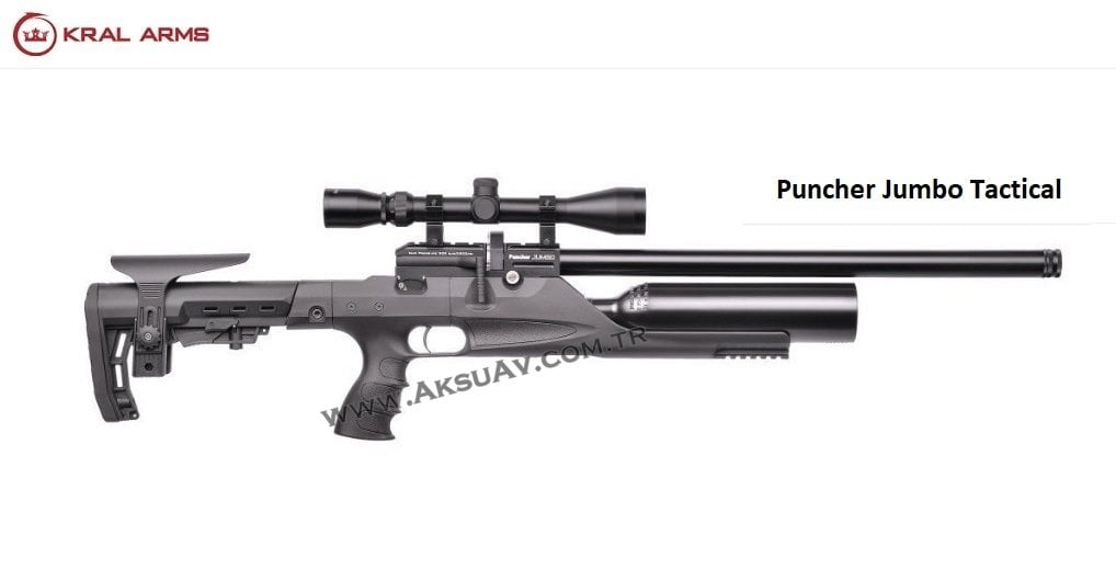 Kral Puncher Super Jumbo Tactical PCP Havalı Tüfek