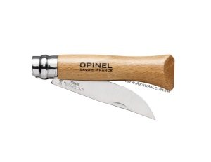 Opinel Inox Kayın Saplı 8 No Çakı