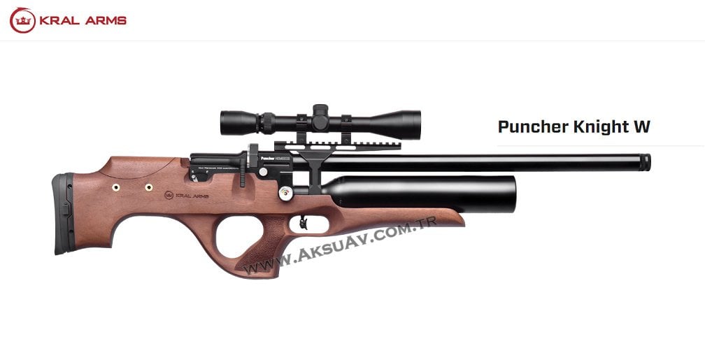 Kral Puncher Knight W Combo PCP Havalı Tüfek (Nemesis)