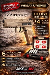 ASG CZ P-09 Duty FDE Blowbackli Havalı Tabanca