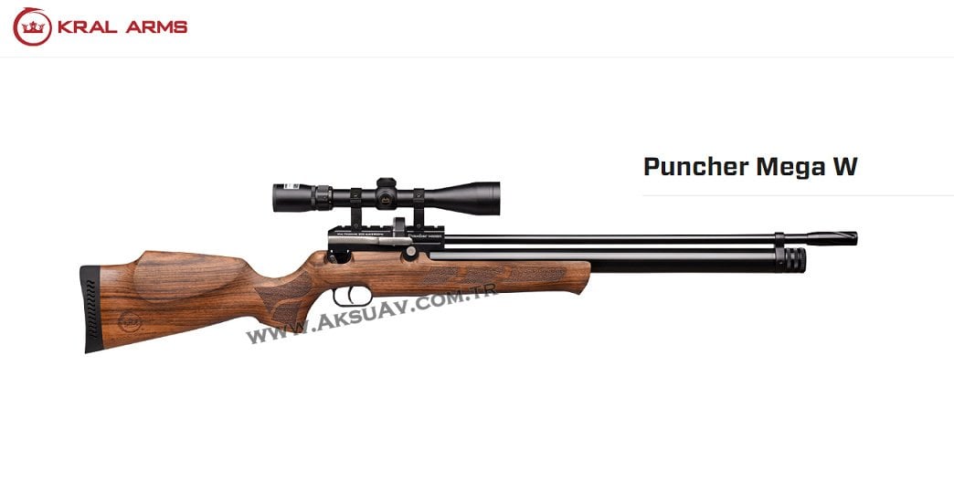 Kral Puncher Mega W PCP Havalı Tüfek