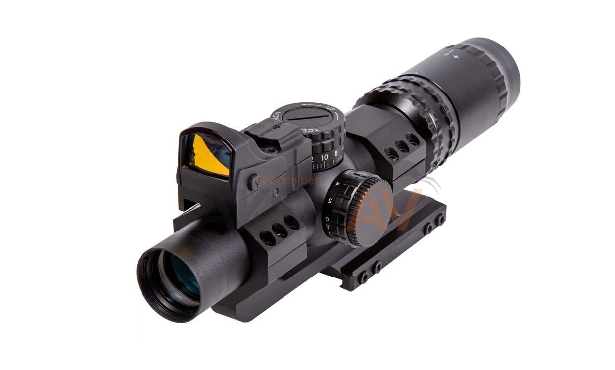 Firefield RapidStrike 1-4x24 SFP Tüfek Dürbünü ve Reddot Combo Kit