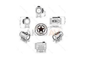 Vector Optics Scrapper Gen II 1x25 Reddot