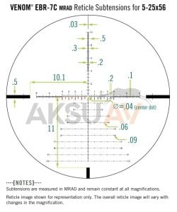 Vortex Venom 5-25x56 FFP Tüfek Dürbünü