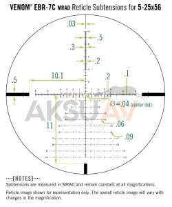 Vortex Venom 5-25x56 FFP Tüfek Dürbünü