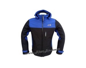 GrayWolf Softshell Outdoor Mont, Siyah-Mavi Renk