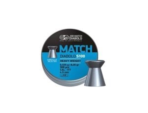 JSB Match Diabolo S100 4.49 mm Havalı Saçma (8,26 Grain - 500 Adet)