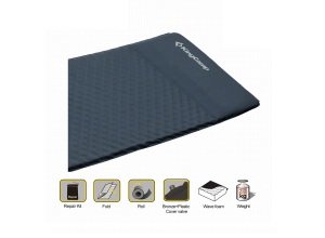KingCamp Şişme Mat, Gray-Blue Classic Light