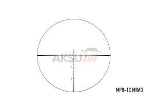 Element Optics Helix Gen II 4-16x44 FFP Tüfek Dürbünü, (MPR-1C MRAD)