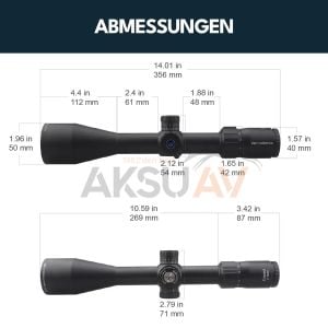 Vector Optics Everest Gen2 3-18x50 SFP Tüfek Dürbünü