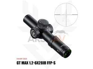 Swampdeer GT Max 1.2-6x28IR FFP-S Tüfek Dürbünü