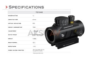 Swampdeer TD 1x40 Red Dot