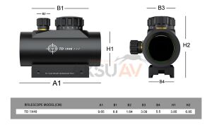 Swampdeer TD 1x40 Red Dot