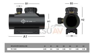 Swampdeer TD 1x40 Red Dot