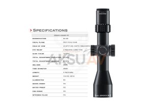 Swampdeer HD Max 6-24x44 SF FFP Compact Tüfek Dürbünü