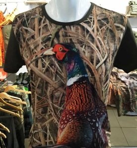North Camper 3D Sülün Baskılı Kamuflaj T-Shirt