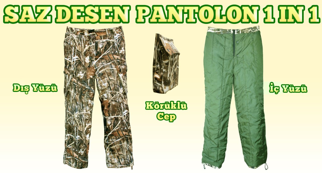Mountain Remington Saz Desen Goretex Pantolon