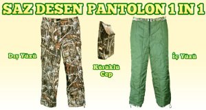Mountain Remington Saz Desen Goretex Pantolon