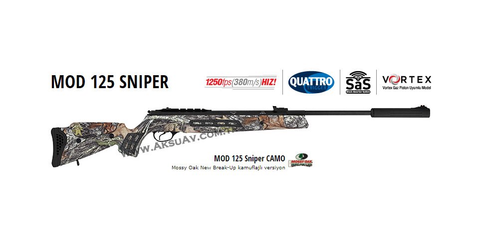 Hatsan Mod 125 Sniper VORTEX Camo Havalı Tüfek