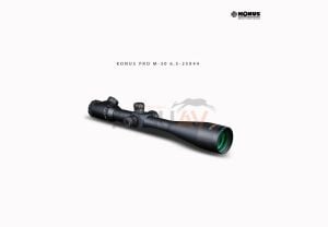 Konus Pro M30 6.5-25x44 SFP Tüfek Dürbünü