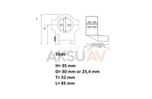 Konus Z Tipi Çok Yönlü Dürbün Ayağı