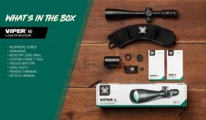 Vortex Viper HD 5-25x50 FFP VMR-4 Tüfek Dürbünü (MRAD)