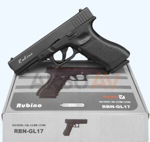 Rubino RBN GL17 Siyah Blowbackli Havalı Tabanca (Combo Paket)
