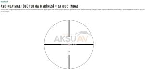 Vortex Crossfire 3-9x40 Dead-Hold 2A BDC Tufek Dürbünü (Moa)