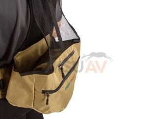 Hunthink Vestpack Çantalı Avcı Yeleği, Camel Renk