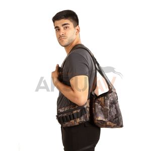 Hunthink Vestpack Çantalı Avcı Yeleği, Orman Desenli