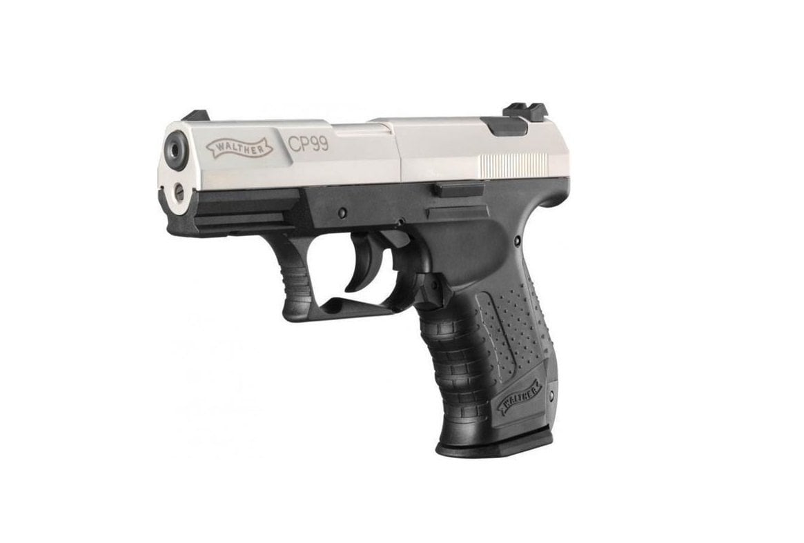Umarex Walther CP99 Nikel Siyah Havalı Tabanca