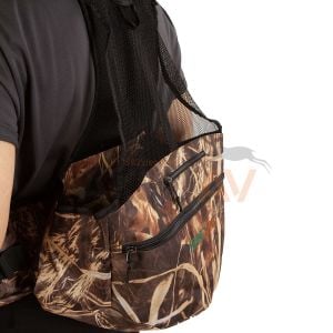 Hunthink Vestpack Çantalı Avcı Yeleği, Saz Desenli