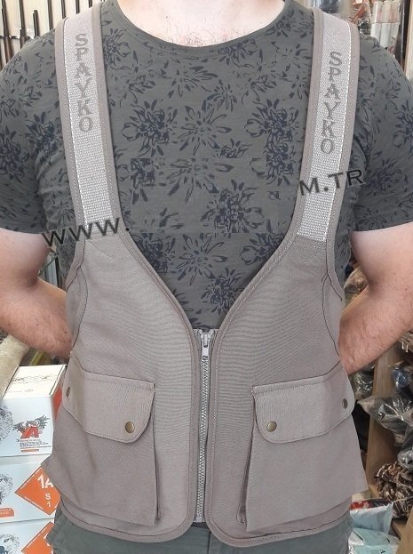 Spayko Askılı Avcı Yeleği