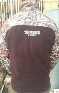 Spayko Saz Desenli Polar Ceket
