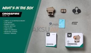 Vortex Crossfire Tan Reddot (Fde - Çöl Renk)