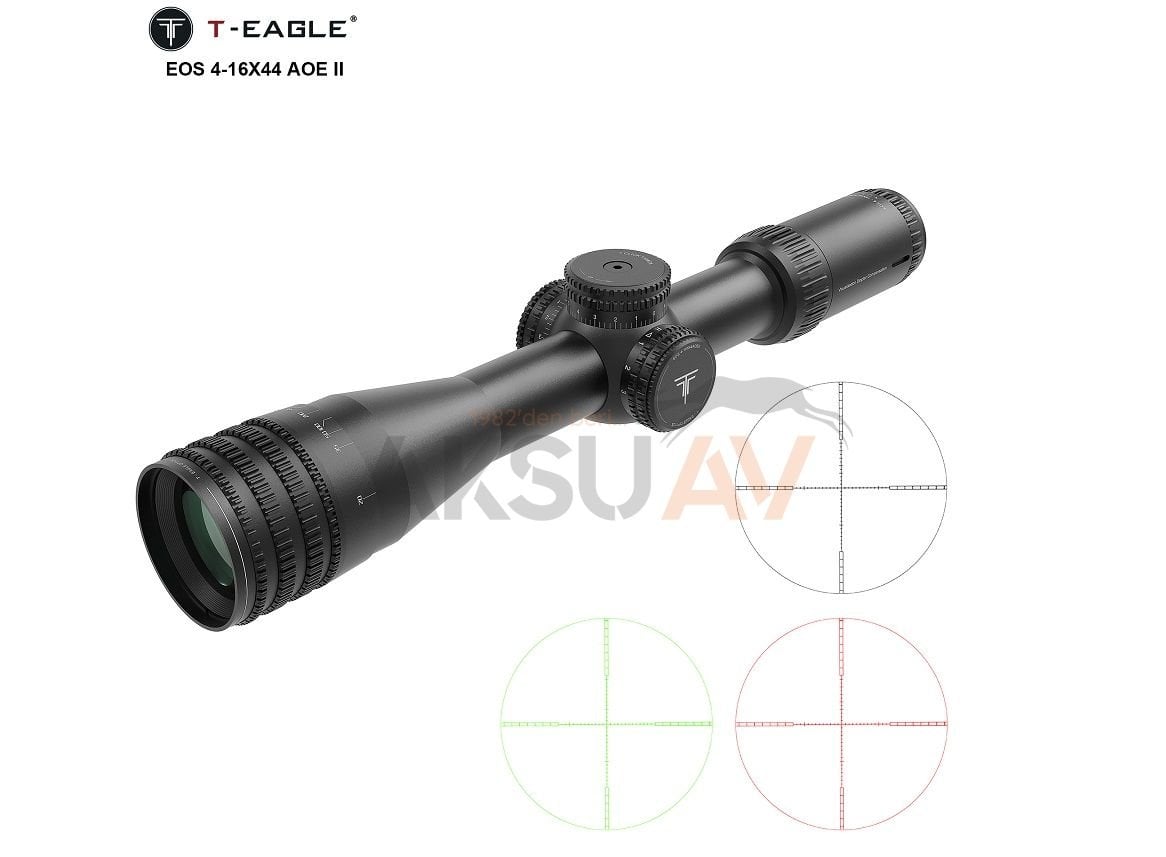 T-Eagle EOS 4-16x44 AOE Gen2 Tüfek Dürbünü