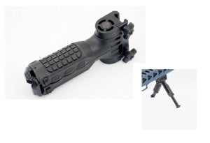 Taktik Çatal Ayak ve El Tutamağı, Bipod