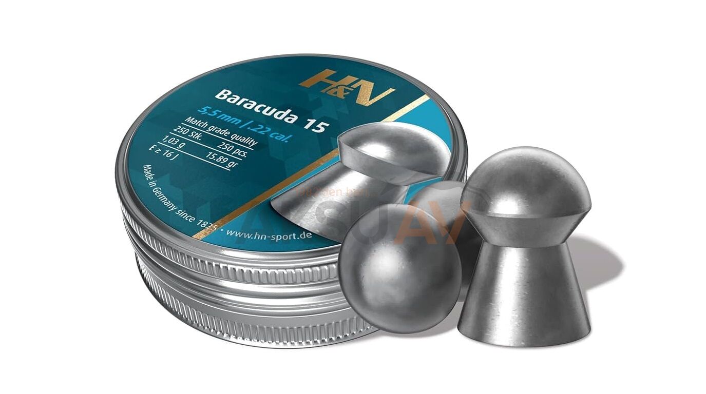 HN Baracuda 15.89 Grain 5.52 mm Havalı Saçma (250 Adet)