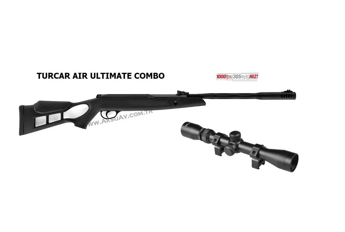 Kampanyalı Hatsan Turcar Air Tact ED Combo Havalı Tüfek (Yeni Versiyon)