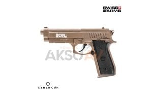 Swiss Arms SA92 Havalı Tabanca, Çöl Renk, Polimer