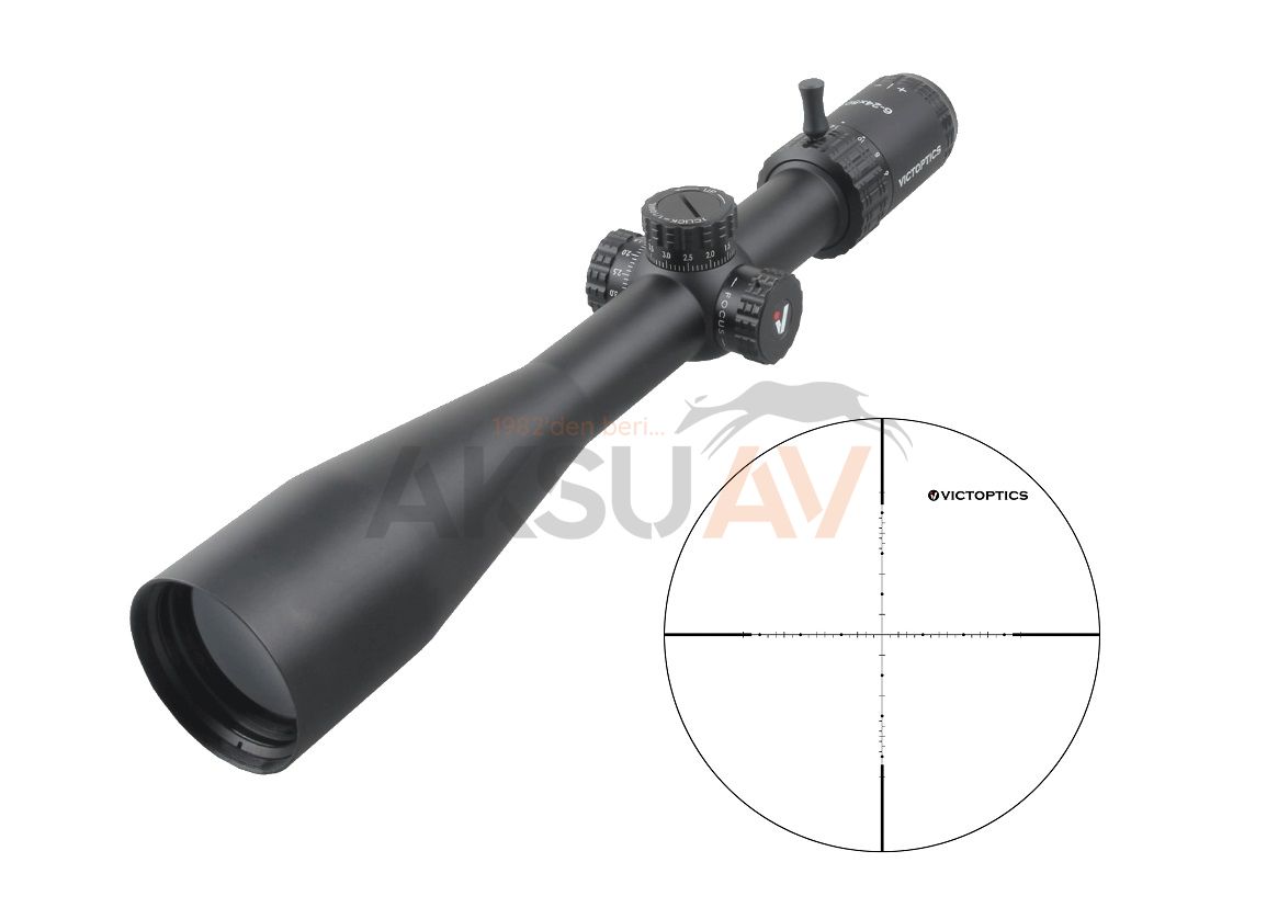 Victoptics S4 6-24x50 SFP Tüfek Dürbünü