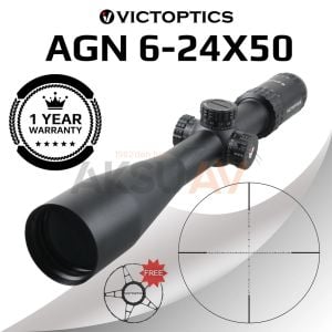 Victoptics S4 6-24x50 SFP Tüfek Dürbünü